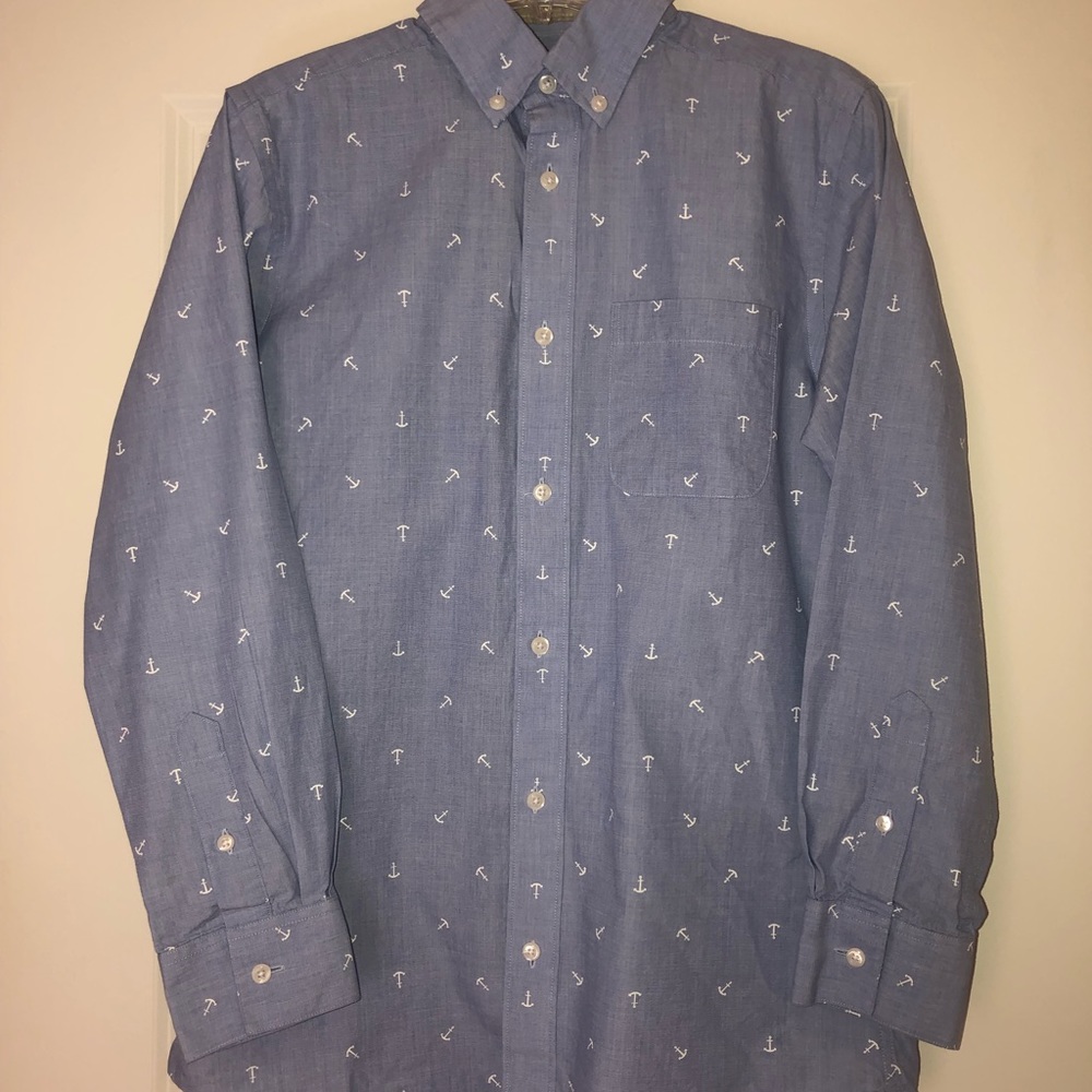 Boys Button Down - Nordstrom- Size 12 - Picture 2 of 5